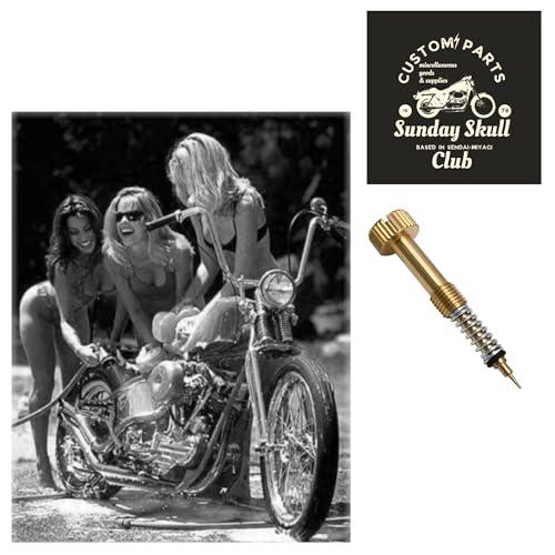 簡単燃調 ケイヒン CVキャブレーター アイドリング エア ミクスチャー パイロット アジャストスクリュー アイドリング ハーレーダビッドソン純 |  | 06