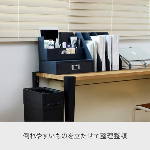 ライクイット like-it 収納ケース オーガナイザー ワイド 立てる スタンド 幅34×奥13.1×高18.2cm ホワイト 半透明 日本製 |  | 05