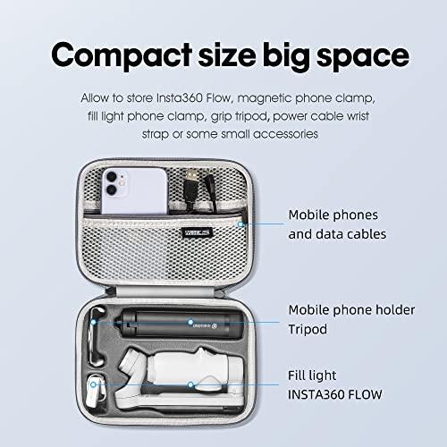 Insta360 Flow Pro/Insta360 Flow 対応 収納ケース PU 防水 キャリングケース ハードシェルバッグ トラベルケー |  | 08