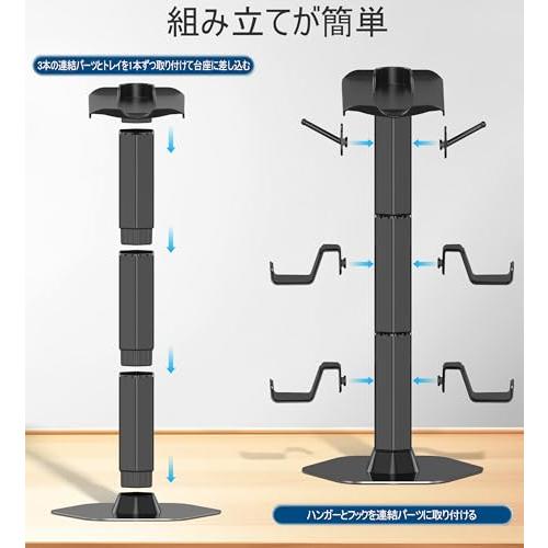 【互換品】 コントローラー スタンド ゲームコントローラー 収納ラック ヘッドホン ヘッドセット ホルダー PSVR2用収納スタンド 組み立て簡単 頑 |  | 03