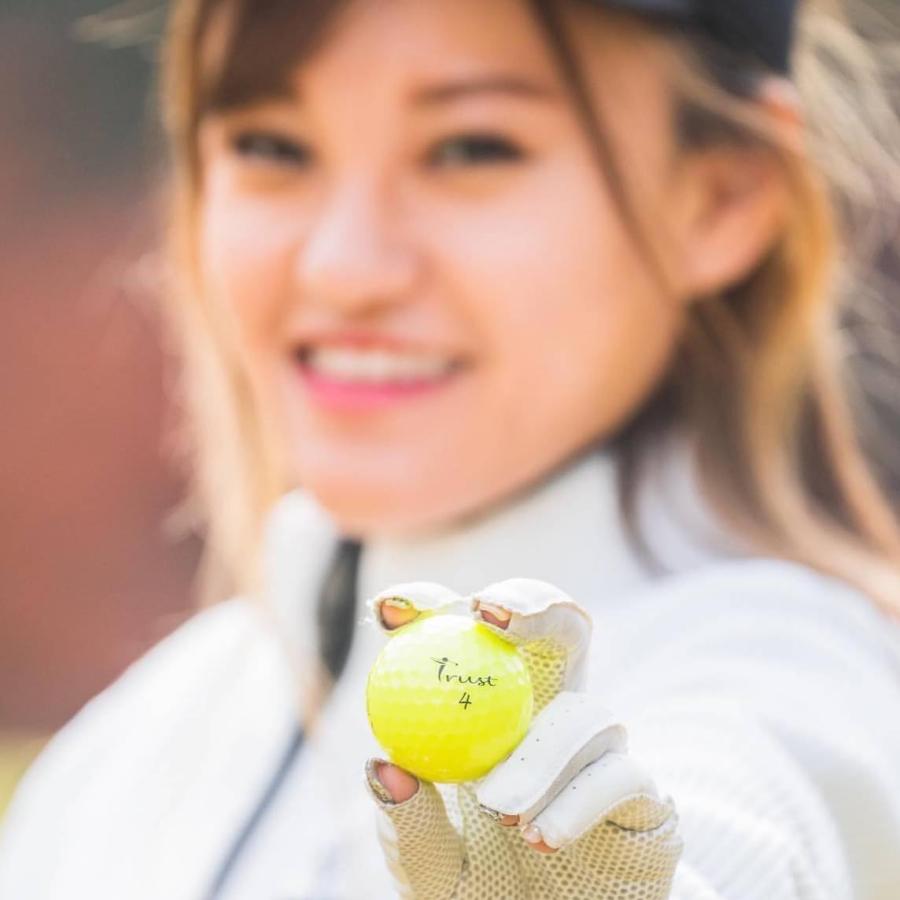 TrustトラストゴルフボールAuroraオーロラ 被らない 目立つ 飛ぶ 曲がらない 止まるクリスタルウレタンカバー3ピースリアクティブコアツ |  | 05