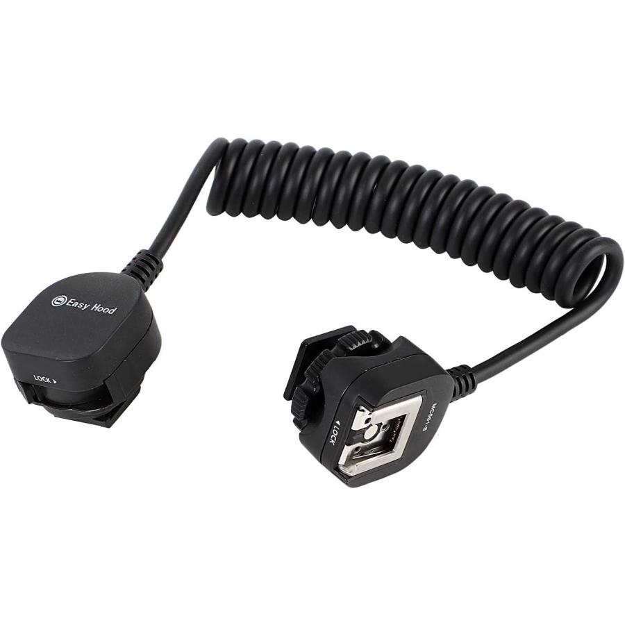 TTLオフカメラシューコード Easy Hood TTL調光コード オフカメラフラッシ 0.5M 同期コード Sony Alpha A9 II | 