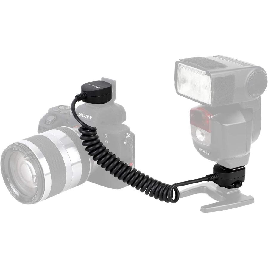 TTLオフカメラシューコード Easy Hood TTL調光コード オフカメラフラッシ 0.5M 同期コード Sony Alpha A9 II |  | 04