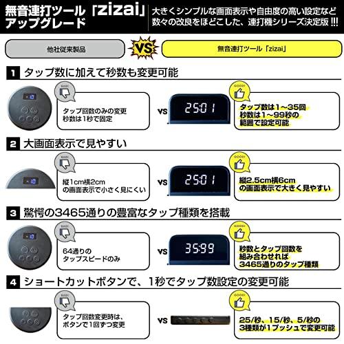 HEAVENIA スマホ連打ツールzizai 3465通りのタップ速度 スマホ連打機 無音 1ヘッド 2ヘッド 自動タップ 連打機 指サック付き |  | 03
