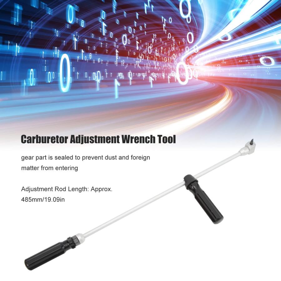 10個のキャブレター調整レンチツール キャブレター調整キット 90 度ベベル調整小型スクリュー ドライバー角度エンジン キャブレター チューンナ |  | 01