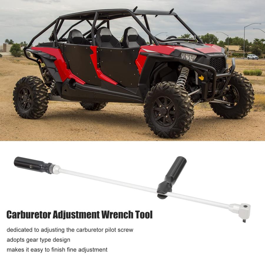 10個のキャブレター調整レンチツール キャブレター調整キット 90 度ベベル調整小型スクリュー ドライバー角度エンジン キャブレター チューンナ |  | 08