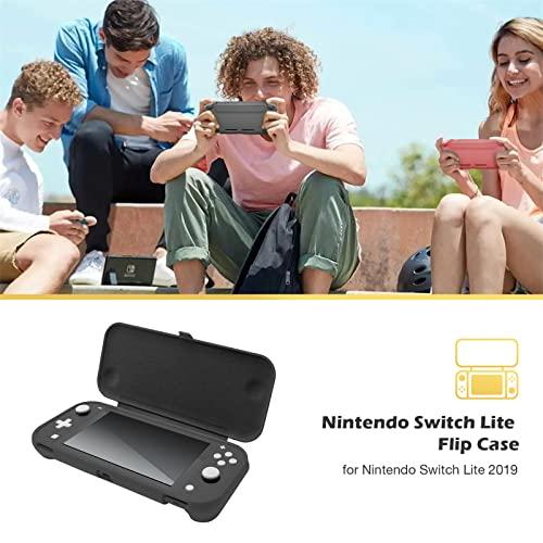 ProCase スイッチライト フリップケース ガラス２枚付き スリム クリアソフトTPU カバー 耐衝撃 保護カバー 対応機種： スイッチライ |  | 02