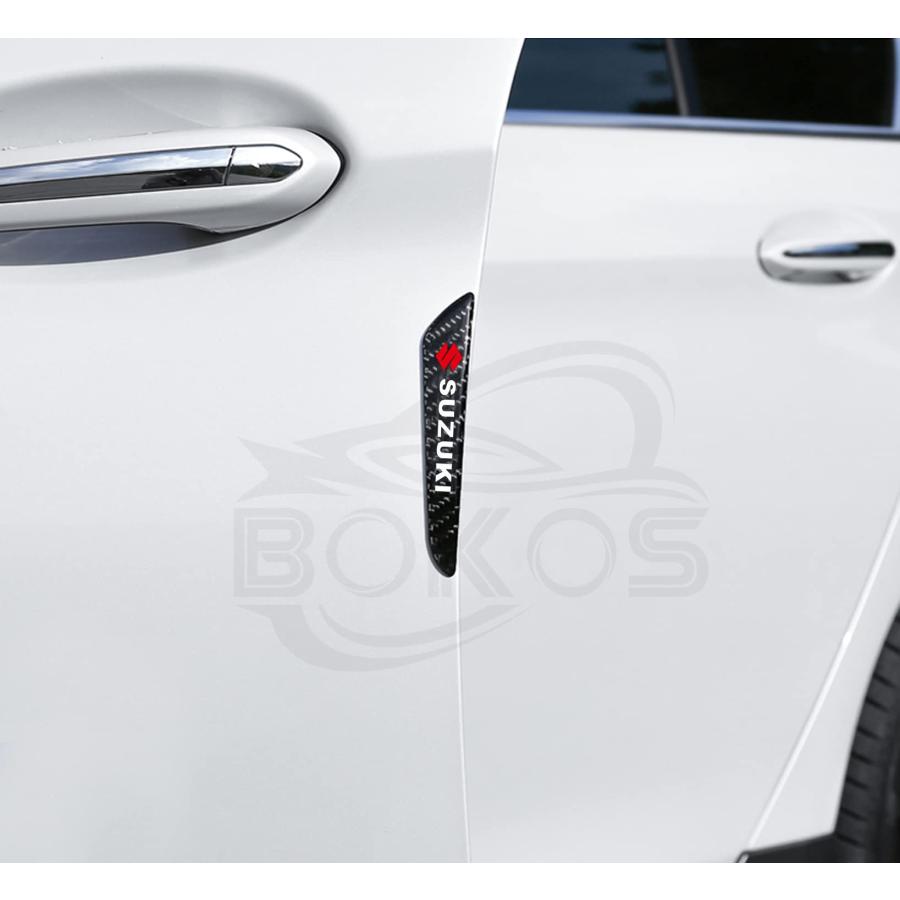 ドアガード スズキに適用 イグニス ワゴンR ジムニー スイフト MRワゴン カーボン 衝突防止 ドアプロテクター スズキ |  | 05