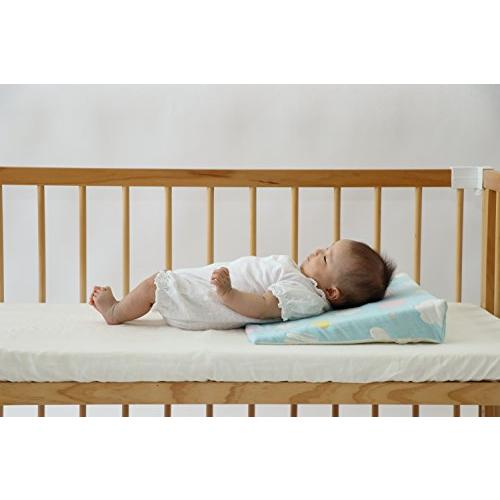 サンデシカ スリーピングピロー吐き戻し防止ベビー枕 ふわふわ6重ガーゼ カラフルアニマル 3134-9999-52 |  | 02