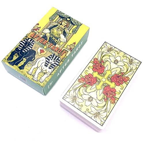 アフタータロット オラクルカード 英語版 タロットカードデッキ 初心者向け プロ向け 占いカードデッキ テーブルボードゲーム | 
