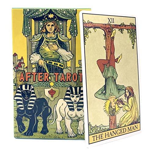 アフタータロット オラクルカード 英語版 タロットカードデッキ 初心者向け プロ向け 占いカードデッキ テーブルボードゲーム |  | 06