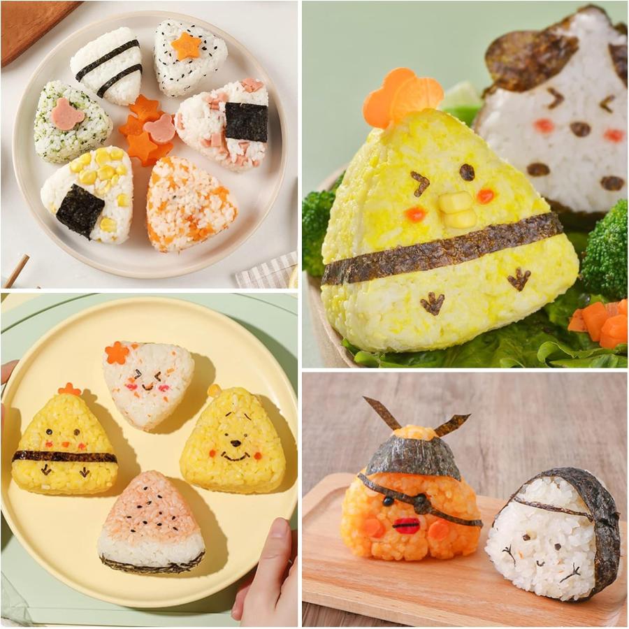 おにぎり型 おにぎりメーカー おにぎらず 押し型りケース 反粘着性 おにぎり達人 飲食店 業務用 キッチン用品 三角形 |  | 06