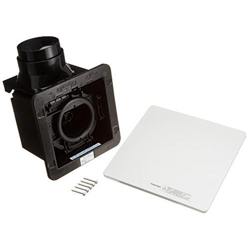 東芝キャリア ダクト用 換気扇 低騒音 フラットパネル ムーンホワイト 10cm DVF-T10CB |  | 02