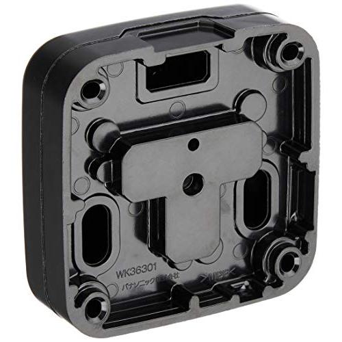 パナソニックPanasonic 接地2P30A角型コンセント 薄形 ブラック WK36301BP |  | 01