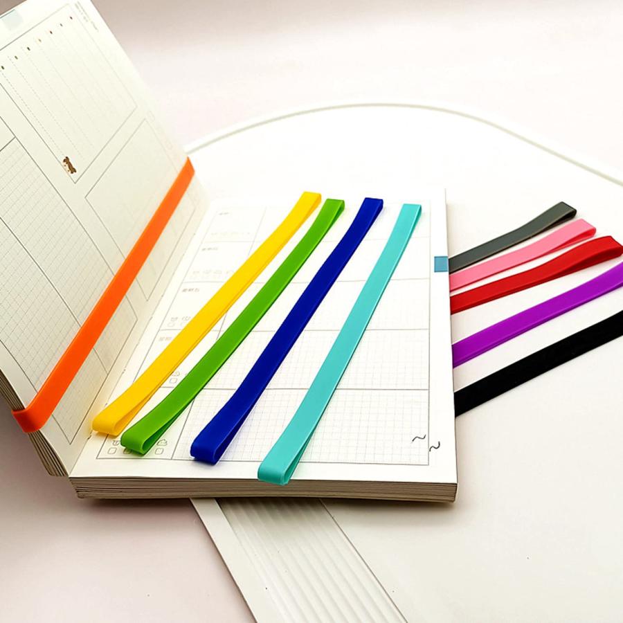 LIKENNY 輪ゴム シリコンバンド カラー輪ゴム ー バンド ファイル ゴムバンド 弁当 手帳 リング 収納 梱包バンド 12色ミックス（1 |  | 04