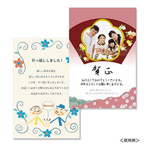 プラス インクジェット用紙 マットはがき 50枚入 IT-050P-MC 46-143 |  | 02