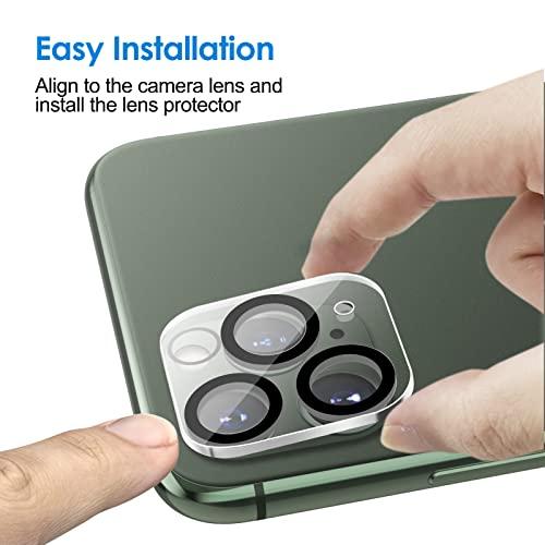 【互換品】 JETech iPhone11ProMax 6.5インチ/iPhone 11 Pro 5.8インチ用 カメラフィルム レンズ 9H強化ガラ |  | 03