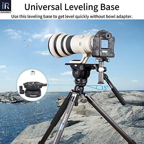 INNOREL LB60 レベリングベース レベラーアジャストプレート 低重心 雲台 アルミニウム合金製 1/4”オネジ 細ネジ 最大耐荷重10 |  | 03