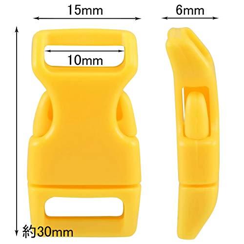 Ａｉｂｂｏｙｉ バックル 10mm サイドリリースバックル 64個 16色 差し込みバックル 10mm対応 カラフルバックル プラスチックバック |  | 01