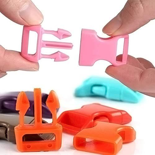 Ａｉｂｂｏｙｉ バックル 10mm サイドリリースバックル 64個 16色 差し込みバックル 10mm対応 カラフルバックル プラスチックバック |  | 02