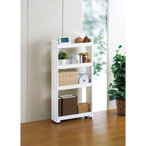 不動技研 スマートワゴンFit 45-4段 サイズ:幅12.5×奥行45×高さ88.5cm |  | 02