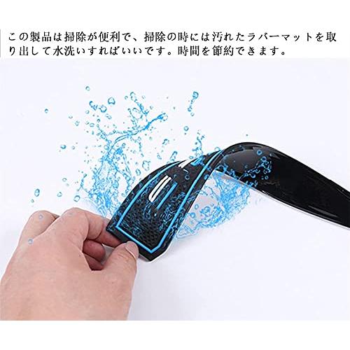 MEKOMEKO 新型 トヨタ カローラクロス 専用 インテリアラバーマット 車種専用設計 ドアポケットマット ゴムマット フロアマット コンソ |  | 03