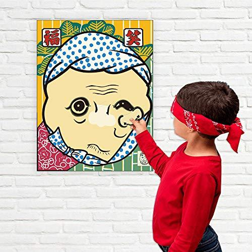 CCINEE 福笑い お正月遊びセット おかめとひょっとこ柄（２枚1セット） |  | 02