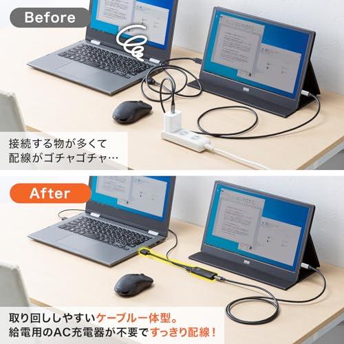 サンワサプライ HDMI-Type-C（DP Altモード）変換アダプタ（4K/60Hz） AD-HD26TC |  | 06