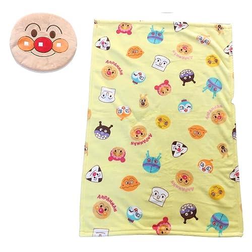 バンダイBANDAI ひざ掛け・ハーフケット TO-2219700AP アンパンマン 約70×100cm | 