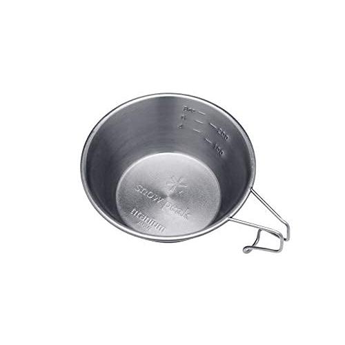 Snow Peakスノーピーク snow peak チタン シェラカップ E-104 チタン 目盛り付き 計量カップ 軽量 調理 料理 アウトド |  | 02