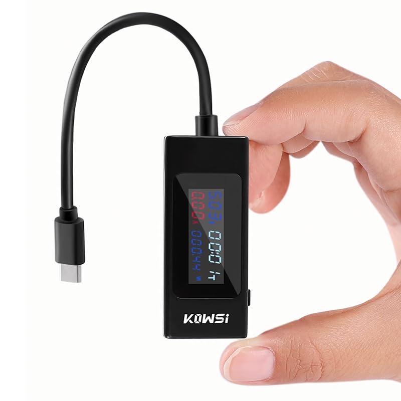 waves USB Type-C 電流 電圧チェッカー 4-30V 黒 |  | 01