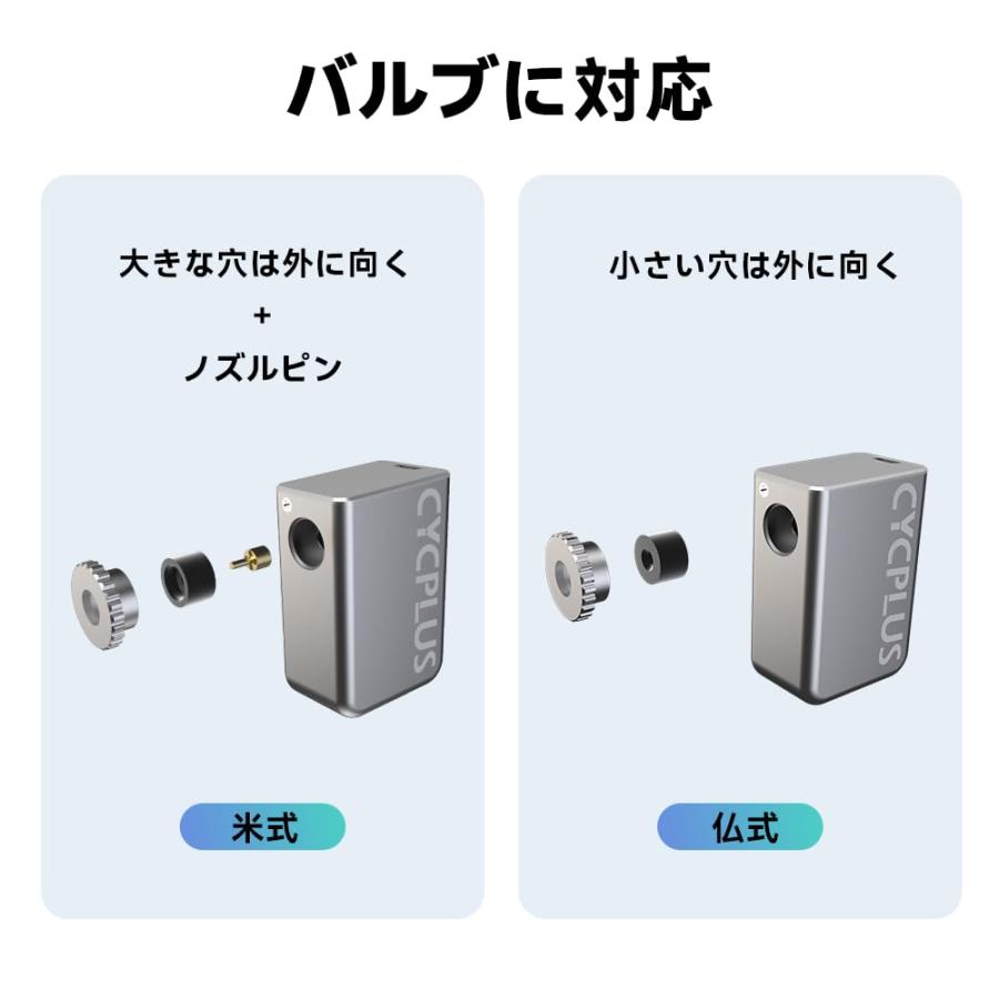CYCPLUS 自転車 空気入れ 携帯 電動ポンプ 携帯ポンプ 小型携帯 CYCPLUS 自転車 空気入れ 携帯 電動ポンプ 携帯ポンプ 小型携帯
