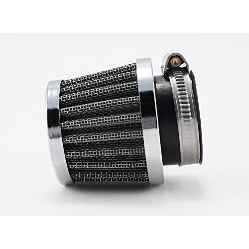 キタコKITACO パワーフィルター クロームメッキ φ35 ストレート 汎用 515-0000350 |  | 03