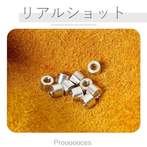アルミ スペーサー 10個 M2 内径2.1mm×外径4mm×長さ3 mm ネジスタンドオフブッシング プ レーン仕上げの丸型スペーサー ネジ |  | 02
