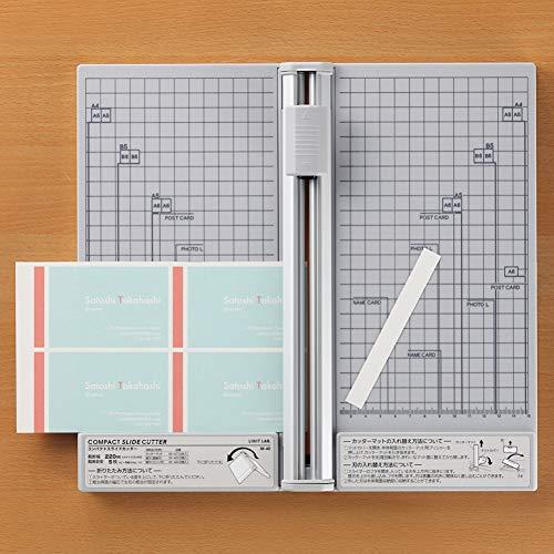 リヒトラブ 裁断機 コンパクト スライドカッター A4ヨコ対応 直線刃5枚裁断 ミシン刃3枚裁断 M40 |  | 06