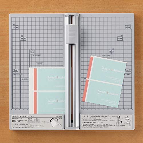 リヒトラブ 裁断機 コンパクト スライドカッター A4ヨコ対応 直線刃5枚裁断 ミシン刃3枚裁断 M40 |  | 07