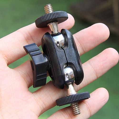 YFFSFDC ダブルボールヘッド マジックアーム 2個入り 両端1/4ネジ付き カメラ デジタル一眼レフ ビデオカメラ アクセサリー 多機能ダ |  | 02