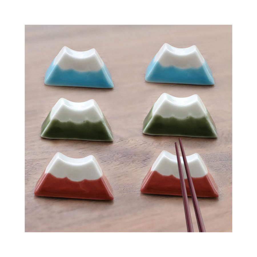 happykau 箸置き そらまめ 箸枕 はしおき 箸台 和風 和柄 陶器 和食器 おもしろ お箸置き 可愛い 箸休め 卓上飾り物 小物入れ マ | 