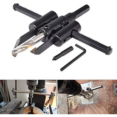 ZOYUBS 自在錐 自由錐 超硬自在錐 充電ドリル用自在錐 木工用 鉄工用 サークルカッター円切りカッター 工作道具穴開け 直径30〜120m |  | 02