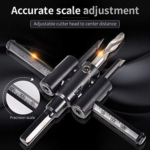 ZOYUBS 自在錐 自由錐 超硬自在錐 充電ドリル用自在錐 木工用 鉄工用 サークルカッター円切りカッター 工作道具穴開け 直径30〜120m |  | 06