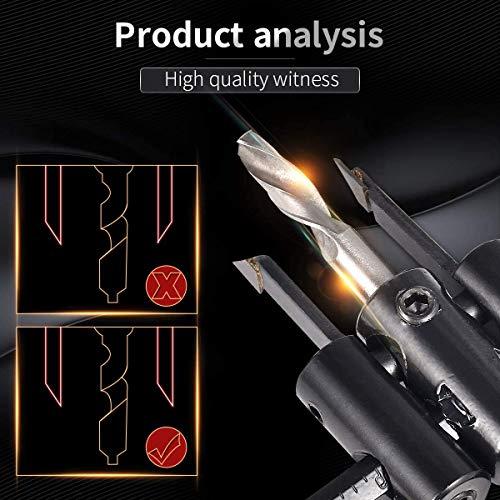 ZOYUBS 自在錐 自由錐 超硬自在錐 充電ドリル用自在錐 木工用 鉄工用 サークルカッター円切りカッター 工作道具穴開け 直径30〜120m |  | 08