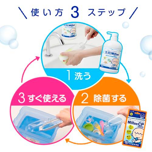 洗剤Miltonミルトン 哺乳びん・さく乳器・野菜洗い 詰め替え用 650ml |  | 05