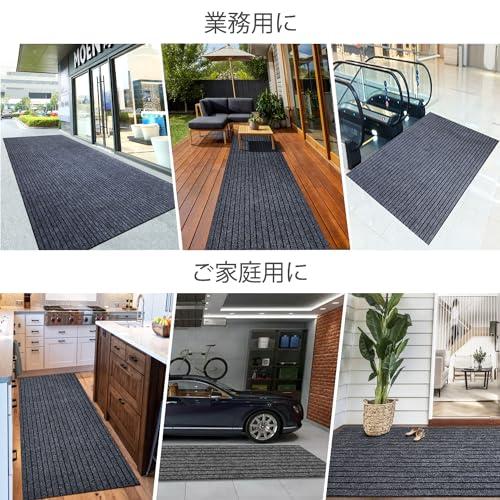 Bcrio 玄関マット 屋外 室内 滑り止め 業務用 家庭用 速乾 吸水 泥落とし 洗える エントランスマット 耐磨耗性 玄関 オフィス お店（ |  | 06