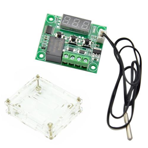 CM Hardware サーモスタットDC 12V XH-W1209 温度熱センサスイッチ -50〜110℃ デジタルサーモスタット 2個セット |  | 03