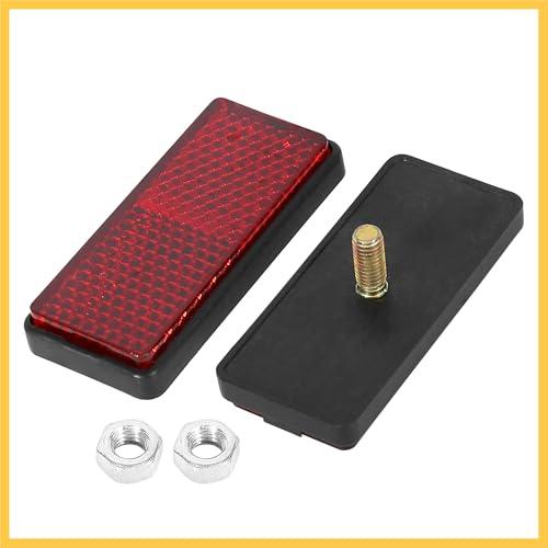 【互換品】 BULLSPANN M5x0.8オートバイリフレクター ナット プラスチック製 ブラック 良好な反射 スクリューマウント反射警告リフレクタ |  | 03