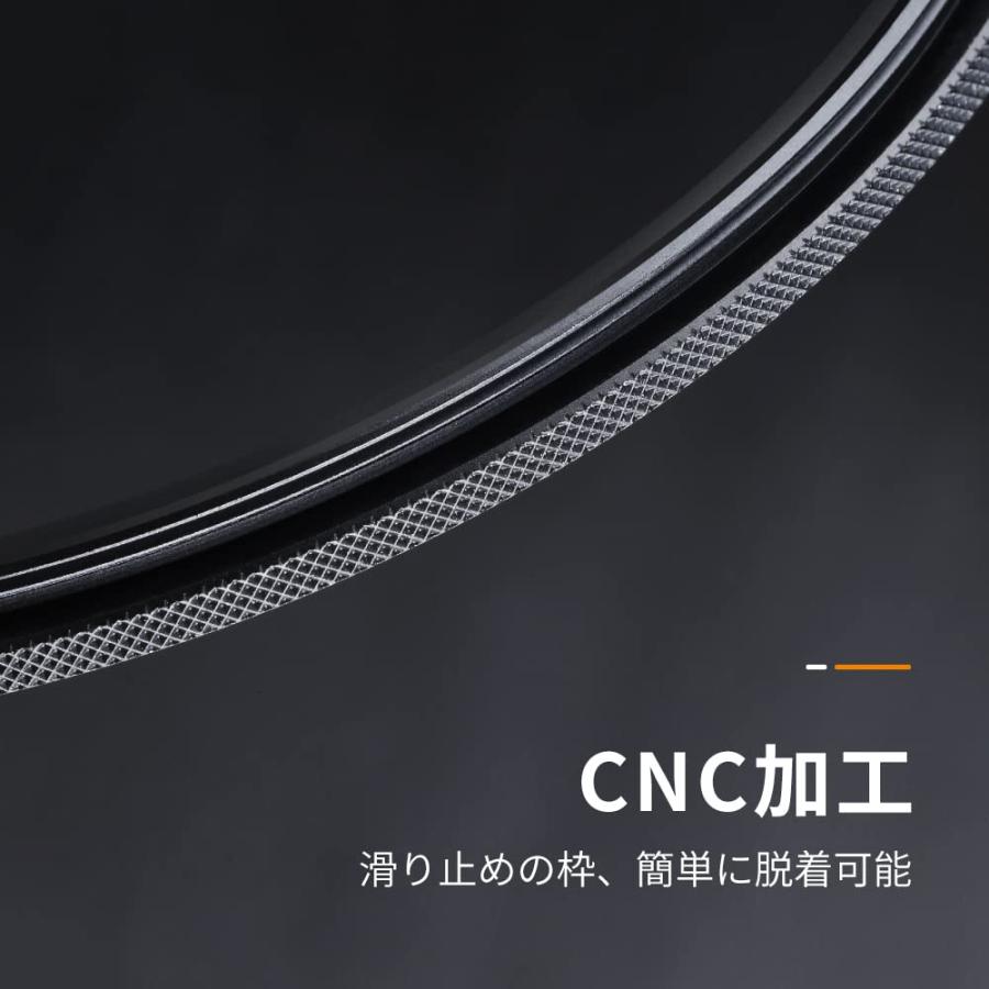 K&F Concept 55mm 磁気レンズフィルターアダプターリング 強い吸着力 フィルタを快速に着脱可能 |  | 03