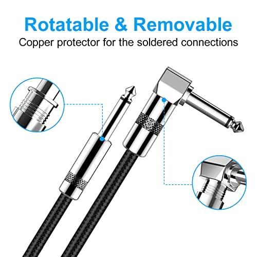 ギターケーブル 10フィート ミツルメントケーブル ベース AMPコード エレキギター ベースギター エレキマンドリン プロオーディオ用 1/4 |  | 04