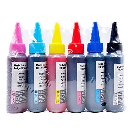 【互換品】 エプソン 互換 KAM/KUI/ITH/SAT/IC80/IC70 /IC50 互換 詰め替えインク 100ml 6色セット |  | 03