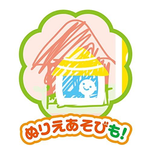 スイスイおえかき カラフルシート ローラー&スタンプセット2022年発売モデル 青色、緑色、黄色、オレンジ色 1823109 |  | 06