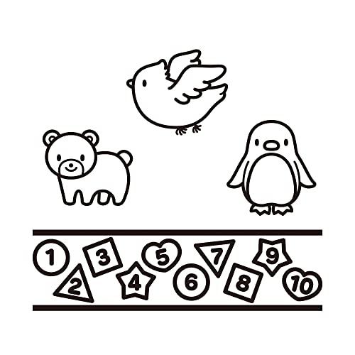 スイスイおえかき カラフルシート ローラー&スタンプセット2022年発売モデル 青色、緑色、黄色、オレンジ色 1823109 |  | 08